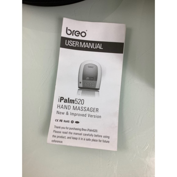 Breo ipalm520 Hand electronic massager with case & manual EUC - Picture 2 of 12